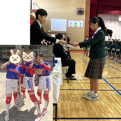 紗英・中学卒業